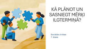Kā plānot un sasniegt mērķi ilgtermiņā?(Soc.zinības 7.klase)