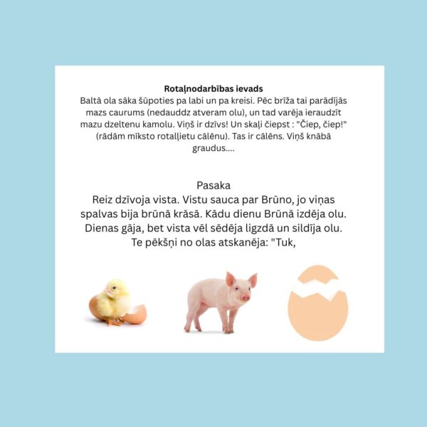 Pasaka “Pūkainais cālis” Pasaka “Pūkainais cālis”