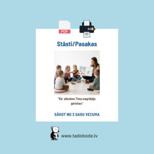 Stāsts “Kā zilonēns Timu negribēja ģērbties”