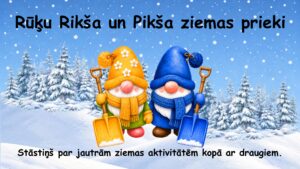 Rūķu Rikša un Pikša ziemas prieki