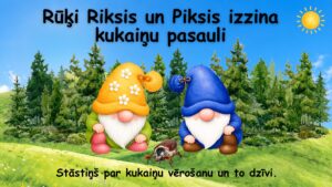 Rūķi Riksis un Piksis izzina kukaiņu pasauli