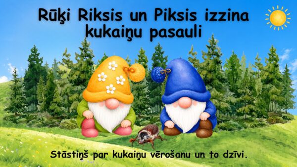 Rūķi Riksis un Piksis izzina kukaiņu pasauli Rūķi Riksis un Piksis izzina kukaiņu pasauli