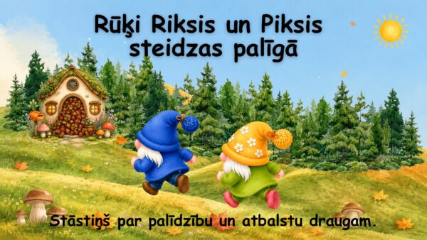 Rūķi Riksis un Piksis steidzas palīgā Rūķi Riksis un Piksis steidzas palīgā