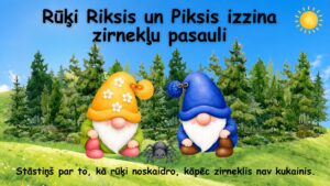 Rūķi Riksis un Piksis izzina zirnekļu pasauli
