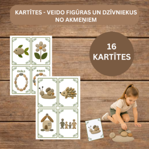 KARTĪTES – VEIDO FIGŪRAS UN DZĪVNIEKUS NO AKMEŅIEM.