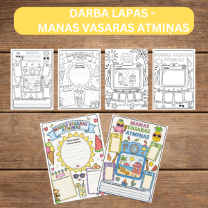 DARBA LAPAS – MANAS VASARAS ATMIŅAS.