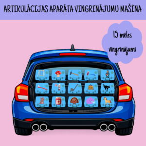 Artikulācijas aparāta vingrinājumu mašīna