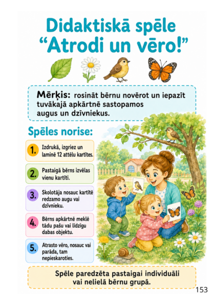 METODISKAIS MATERIĀLS PIRMSSKOLAS PEDAGOGAM METODISKAIS MATERIĀLS PIRMSSKOLAS PEDAGOGAM