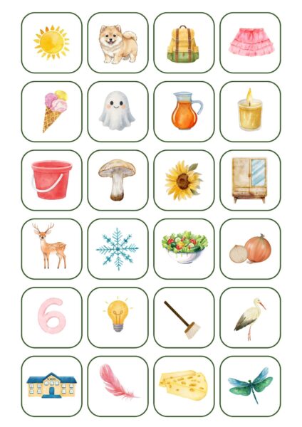 Skaņu bingo Skaņu bingo