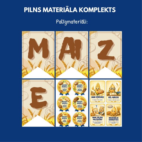 Maize un graudaugi I Komplekts pirmsskolai Maize un graudaugi I Komplekts pirmsskolai