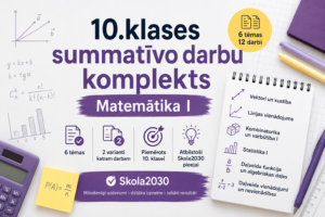 10.kl. Matemātika I. Summatīvo darbu komplekts. 10.kl. Matemātika I. Summatīvo darbu komplekts.