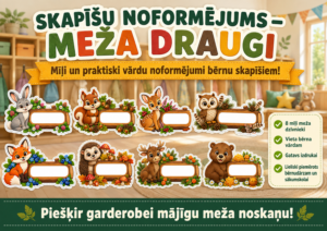 Skapīšu noformējums – MEŽA DRAUGI