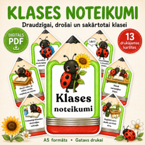 “Klases noteikumi – Mārīte” | uzvedība