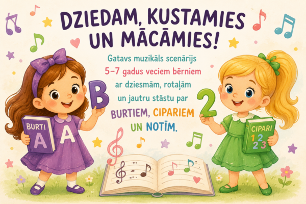 Scenārijs ” Kāda katram dziesma” 5 – 7 gadi Scenārijs ” Kāda katram dziesma” 5 – 7 gadi