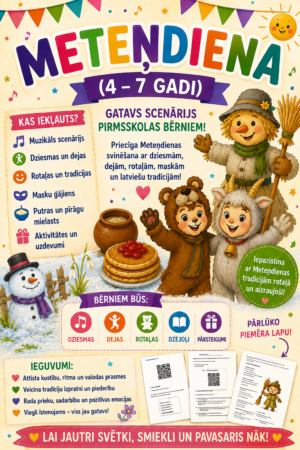 Scenārijs “Meteņdiena 4 – 7 gadi” Scenārijs “Meteņdiena 4 – 7 gadi”