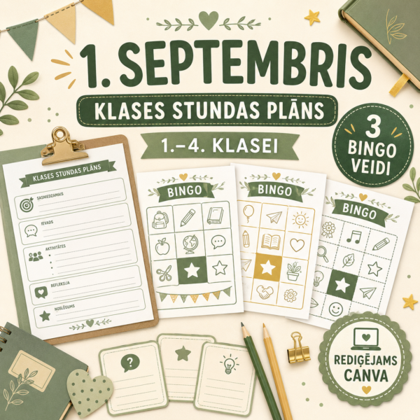 Klases stundas plāns 1.septembrim Klases stundas plāns 1.septembrim