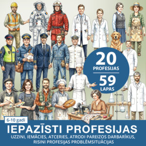 KAS ES BŪŠU? Profesijas ar spēli un izaicinājumu KAS ES BŪŠU? Profesijas ar spēli un izaicinājumu