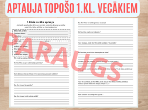 Aptauja topošo 1.kl. vecākiem