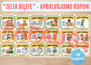 “Zelta biļete” – apbalvojumu kuponi