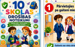 10 skolas drošības noteikumi