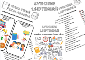 SVEICIENS 1. septembrī!