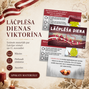 Viktorīna – Lāčplēša diena. 5. – 12. kl.