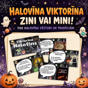 Halovīna viktorīna “Zini vai mini!