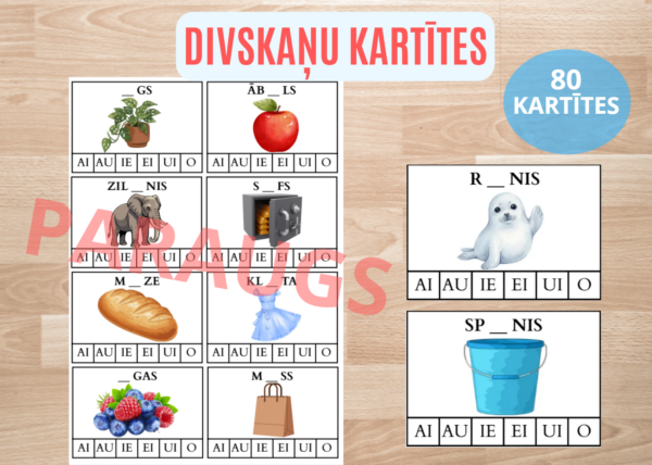 Divskaņu kartītes Divskaņu kartītes