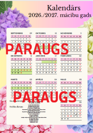 2026./2027.mācību gada kalendārs