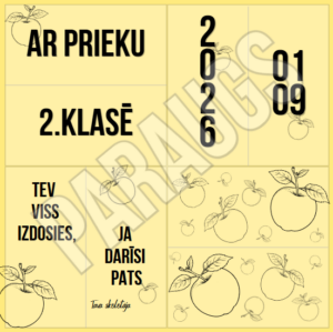 Zinību diena. Apsveikums. 2.klase.