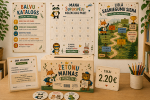 Manu superspēju kolekcija. Klasvadība. Uzvedība.