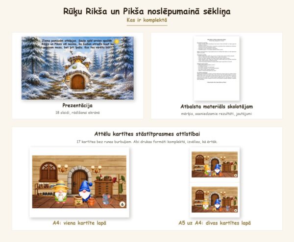Rūķu Rikša un Pikša noslēpumainā sēkliņa Rūķu Rikša un Pikša noslēpumainā sēkliņa