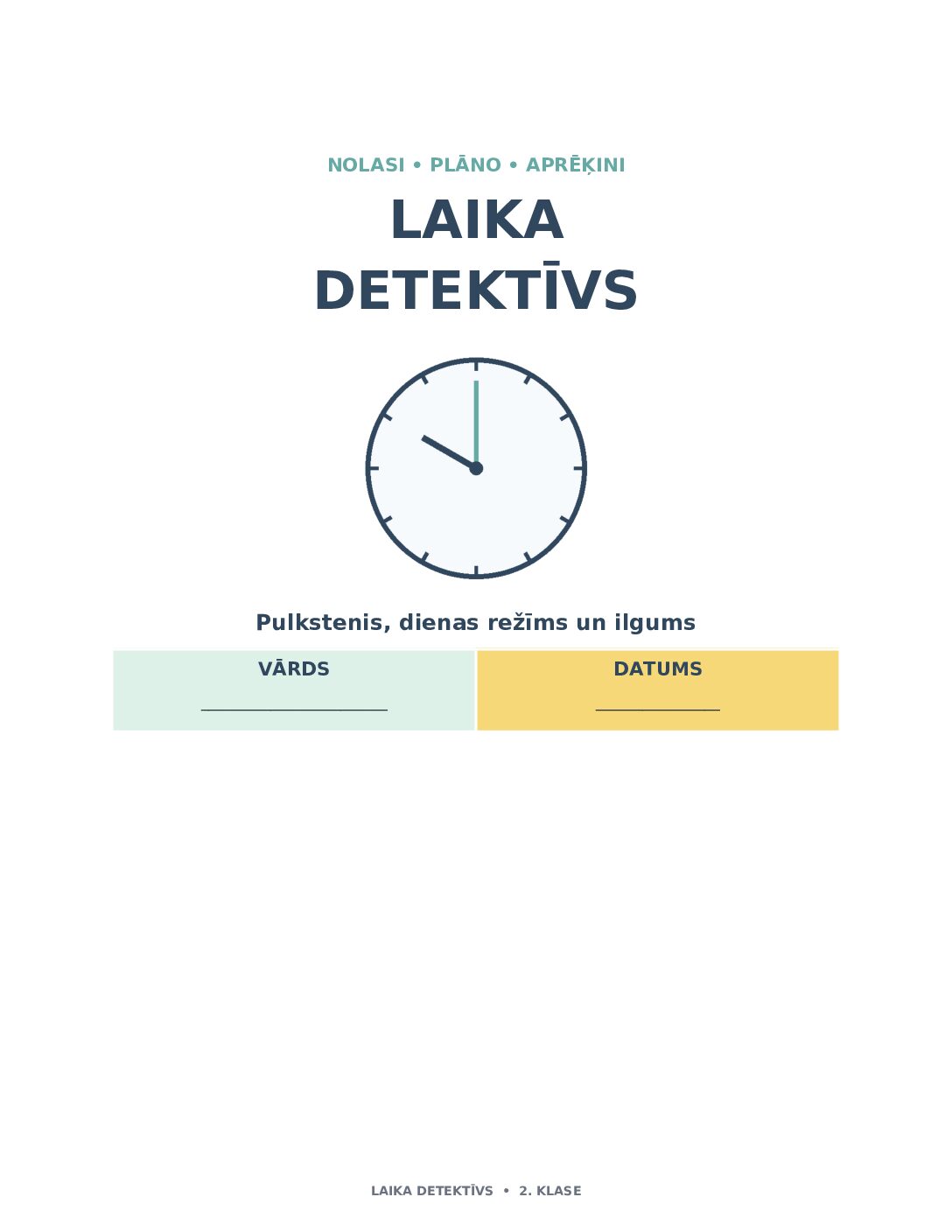 Laika detektīvs