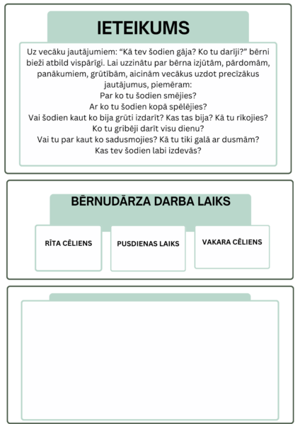 Informatīvais materiāls vecākiem: PII grupas stenda un infor Informatīvais materiāls vecākiem: PII grupas stenda un infor
