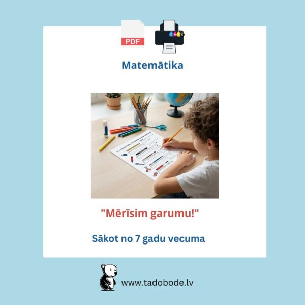 Mērīsim garumu! Mērīsim garumu!