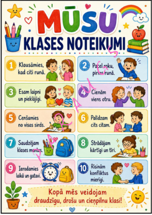 KLASES NOTEIKUMI