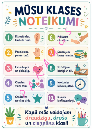 KLASES NOTEIKUMI
