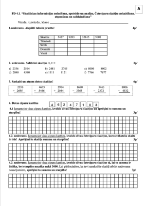 PD 4.1. “Skait. info. nolasīšana, apstrāde un anlīze” PD 4.1. “Skait. info. nolasīšana, apstrāde un anlīze”
