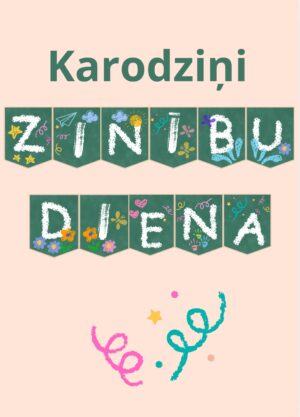 Karodziņi “Zinību diena!”