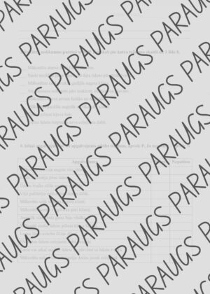 Lasītprasmes darbs “Mākonītis, kas devās ceļā” 2. -3. kl.,