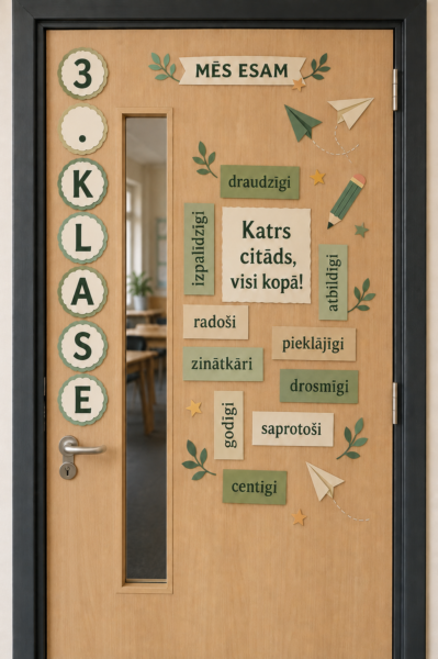 Klases dekoru komplekts 1.–3. klasei; Klases dekoru komplekts 1.–3. klasei;