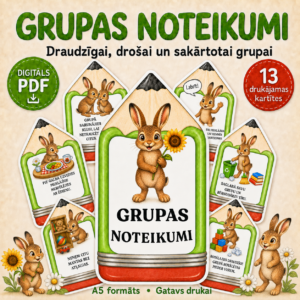 GRUPAS NOTEIKUMI – ZAĶĒNI | uzvedība