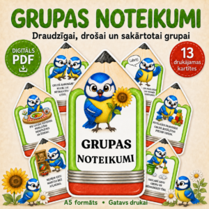 GRUPAS NOTEIKUMI – PUTNIŅI | uzvedība