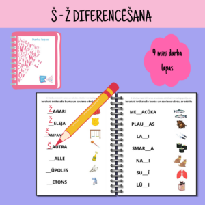 Š – Ž diferencēšana