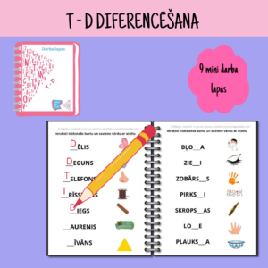 T – D diferencēšana T – D diferencēšana