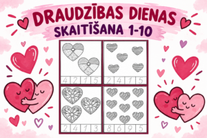 DRAUDZĪBAS DIENAS SKAITĪŠANA 1-10