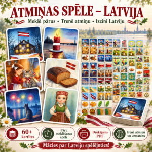 Atmiņas spēle – Latvija | 66 pāri