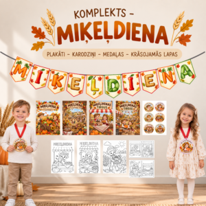 KOMPLEKTS – MIĶEĻDIENA. MIĶEĻI.