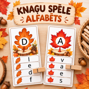 KNAĢU SPĒLE – ALFABĒTS.