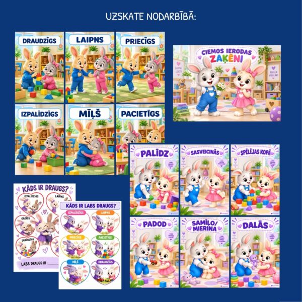 Kāds ir draugs? l Valodas rotaļdarbības komplekts 2. posms Kāds ir draugs? l Valodas rotaļdarbības komplekts 2. posms
